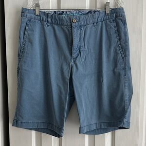 Tommy Bahama Blue Flat Front Shorts